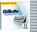 Gillette SkinGuard Sensitive Rasierklingen, Klingen für Männer, 11 Ersatzklingen