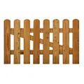 GartenLand Zauneinzeltür Vorgartentor Mailand Lärche – Naturbelassen, (Set, Ohne Pfosten, 100x60 cm), Gartentor, Lärche