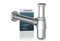 Kirchhoff Siphon Flaschensiphon, Chrom, 1 1/4" x 32 mm
