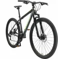 BIKESTAR Mountainbike 29 Zoll | 19 Zoll Rahmen, 21 Gang Shimano Schaltung, Scheibenbremse | Schwarz