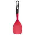 Tefal Ingenio K20645 Pfannenwender | Kunststoff | Rot/Schwarz | Öse zum Aufhängen |Spülmaschinenfest | optimale Flexibilität zum Wenden, 30.5 x 8.5 x 4 cm