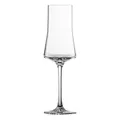 Zwiesel Glas Grappaglas Echo (4-er Set), moderne Schnapsgläser mit Stiel für Grappa, spülmaschinenfeste Tritan-Kristallgläser, Made in Germany (Art.-Nr. 123386)
