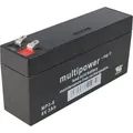 Multipower Blei-Akku MP3-8 Pb 8V / 3Ah - Schwarz