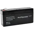 Multipower MP3-8 AGM 8 V 3 Ah - 4,8mm Faston