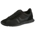 BOSS ORANGE Zayn_Lowp Sneaker Freizeitschuh, Halbschuh, Schnürschuh im Retro-Look schwarz 44 EU