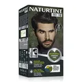 Naturtint Men Biobasiert | Ammoniakfreie permanente Färbung für Männer | 100% graue Haare & Bartfärbung | Natürliche & lang anhaltende Farbe | Natürliche Inhaltsstoffe | 1N Schwarz…