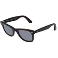 Ray-Ban RB2140 Unisex-Sonnenbrille Vollrand Quadratisch Acetat-Gestell, braun