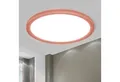 LQWELL LED Deckenleuchte Ultradünne runde LED-Deckenleuchte, flach, 18W, natürliches Licht, LED fest integriert, Warmweiß (3000K)/ Neutralweiß (4000K)/ Kaltweiß (6500K), augenschonende Deckenbeleuchtung, für Wohnzimmer Badezimmer Schlafzimmer Küche Balkon Keller Büro