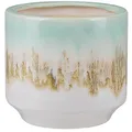 Blumenvase CYME Steinzeug 15 cm Mintgrün