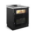 La Nordica Küchenofen | Verona XXL Stahl | schwarz | 7,0 kW