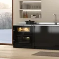 La Nordica Verona XXL Küchenofen Grau 7,5 kW Holzherd Küchenherd