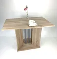 Esstisch Tisch Esszimmertisch Atlantis 2 Sonoma Eiche hell Sägerau 110x70cm NEU