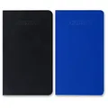 12x STYLEX 46606 Adress- und Telefonbuch, 9,2 x 15,8 cm, sortiert
