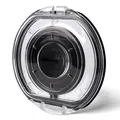 WYWY.Wide Für Dyson v6 Staubbehälter, Basisteile, Modelle DC58, DC59, DC62, DC72, DC74, SV03, SV07, Staubsauger-Deckel, Staubbehälterdeckel, transparenter Mülleimer-Deckel, Staubsammler