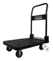 Stroxx Plattformwagen, faltbar, 150 kg Tragkraft, 74 x 46,8 cm, mit TPR...