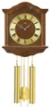 AMS Pendelwanduhr Mechanische Wanduhr mit Gewichten und Pendel Serie 206