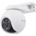 EZVIZ | Smart Home Wi-Fi Camera | CS-H80f | 4 MP+4 MP+4 MP | 2.8-12mm/F1.6 | IP67 | H.265/H.264 | Micro SD, Max. 512 GB - Weiß