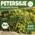 Little Plants BIO Petersilie Samen Mooskrause 500 Petersiliesamen Kräutersamen für Kräutergarten Hochbeet Samenfest Kräuter Samen für Küche, Balkon und Garten Küchenkräuter