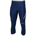 Airtracks Lauftights Laufhose 3/4 Lang Pro (Sporthose mit Kompressionswirkung, & Quick Dry Funktion) » S M L XL XXL XXXL « grau S