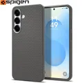 Handyhülle für Galaxy S25 Spigen Case Cover Schutz Hülle Etui Hülle Grau