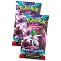 Pokemon Karten Karmesin & Purpur - Paradox Rift Sammelkarten - 2 Booster