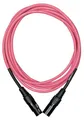 Cascha Standard Line Microphone Cable (XLR), Pink, 2m