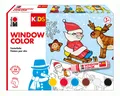 0306000000003  Kids Window Color Winter mit 6 x 25 ml Farbe, Malvorlage A3 mi...