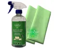 ScreenClean© "GREEN DUO" Set 500ml +2 Microfasertuch. 100% R-PET Sprayflasche