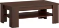 Couchtisch Nussbaum 110 cm IMPERIA-129 mit Ablage