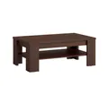 Lomadox Couchtisch IMPERIA-129, Nussbaum 110 cm mit Ablage Wohnzimmertisch Tisch Sofatisch braun