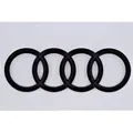 Original Audi Ringe Front schwarz