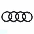 Audi Zeichen Schwarz Vorn A3 A4 A5 Emblem Logo Ringe Kühlergrill 8W0071801