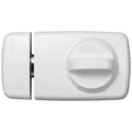 ABUS Türzusatzschloss "7010", aus Kunststoff/aus Stahl - weiss