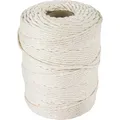 Browin 310201 Fleischfäden aus Baumwolle weiß, Fleisch Binden, Würstchen Machen, Bäcker Bindfäden100 g 240°C~50 m, Stoff, White, 5.5 x 5.5 x 9.5 cm, 1-Einheiten, 4 m