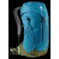 kleiner Deuter AC Lite 14 SL Wanderrucksack, kurzer Rücken, denim-pine,. blau - Blau