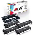 4X TN2320 Toner Schwarz + 1x DR2300 Trommel kompatibel für Brother MFC-L2740DW Brother DR2300 Brother TN2320 MFC-L2700 MFC-L2700DN MFC-L2700DW MFC...