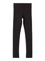 NAME IT Mädchen Basic-Leggins Bio-Baumwolle schwarz 146