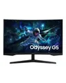 Samsung Odyssey G5 S27CG552EU G55C Series LED-Monitor Gaming Curved 68,6 cm 27" 2560 x 1440 QHD @ 165 Hz VA 300 cd/m² 2500:1 HDR10 1 ms HDMI DisplayPort Schwarz (LS27CG552EUXEN)
