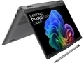 LENOVO IdeaPad 5x, Inkl. Lenovo Digital Pen 2, Copilot+ PC, Convertible, mit 14 Zoll Display Touchscreen, Qualcomm Snapdragon X Plus X1P-42-100 Prozessor, 16 GB RAM, 512 SSD, Adreno™ Onboard Graphics, Luna Grey, Windows 11 Home