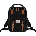 Himawari 188L schwarzer und brauner 14'' Laptop-Rucksack - Schwarz