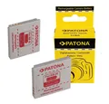 Patona 2x Akku für Canon NB-4L NB4L Kamera-Akku Ersatzakku Kameraakku 6000 mAh (3,7 V, 2 St), Ixus 30 40 50 55 60 65 70 75 80 Powershot SD200 Ixy Digital 40
