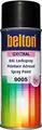 belton spectRAL Lackspray RAL 9005 tiefschwarz, seidenglänzend, 400 ml - Profi-Qualität