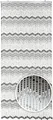 Kobolo Türvorhang Mountain 90x200 cm, 72 Stränge, schwarz-transparent, eleganter Perlenvorhang aus Kunststoff, ideal als Fliegenvorhang, Raumteiler oder Türdeko