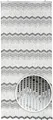 Türvorhang Perlenvorhang MOUNTAIN Kunststoff black-white 72 Stränge 90x200 cm
