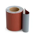 Isolbau Butyl Reparaturband - Ziegelrot, 150 mm x 10 m - Abdichtungsband für Dach, Loch, Rohr, Wohnmobile - Wasserdichter Schutz gegen Korrosion Witterung & UV-Bestrahlung - Selbstklebende Klebeband