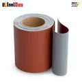 Reparaturband Bitumenband Ziegelrot 150mm / 10 lfm Aludichtband Selbstklebendes