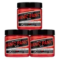 Manic Panic Pretty Flamingo Classic Creme, vegan, tierversuchsfrei, rosa semipermanente Haarfarbe, 3 x 118 ml