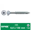 SPAX Spanplattenschraube Spax Senkkopf TX Wirox 6x140 mm 100 Stück/Box