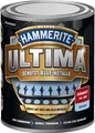 Hammerite Metallschutzlack Ultima Glänzend, Hochwertiger Schutzlack für alle Metalle im Außenbereich, Rubinrot, RAL 3003, 750 ml