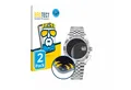 BROTECT Displayschutzfolie Fullscreen Schutzfolie für Rolex Oyster Perpetual Datejust 36, 2 Stück, Displayschutz Folie Fullcover Klar Transparent